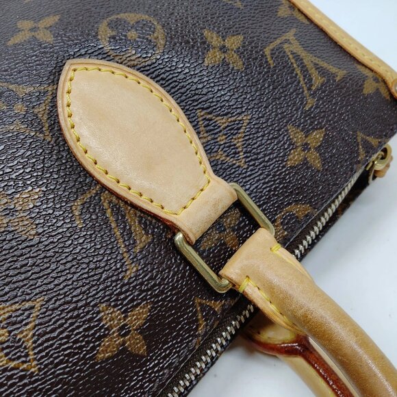 Authentic Louis Vuitton Popincourt Brown Monogram Hand Bag mn625-121425 - Picture 7 of 16